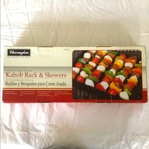 Kabob Rack and Skewers